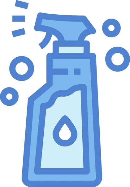 Flasche Saubere Wäsche Ikone — Stockvektor