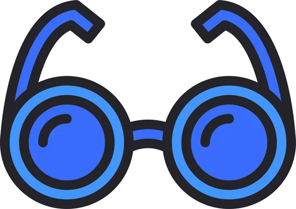 Γυαλιά Μάτι Μόδας Εικονίδιο — Διανυσματικό Αρχείο