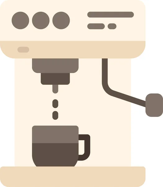 Pictogram Koffiezetapparaat — Stockvector