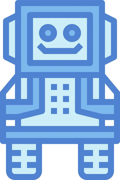 Icono Tecnología Robot Electrónico Categoría Dispositivos Electrónicos Electrodomésticos — Vector de stock