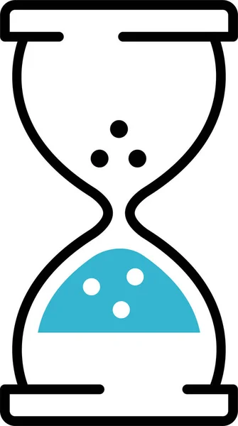 Physics Time Clock Icon — 图库矢量图片