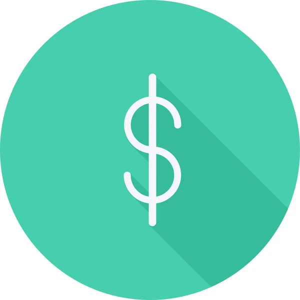 Finance Money Shop Icoon Outline Stijl — Stockvector