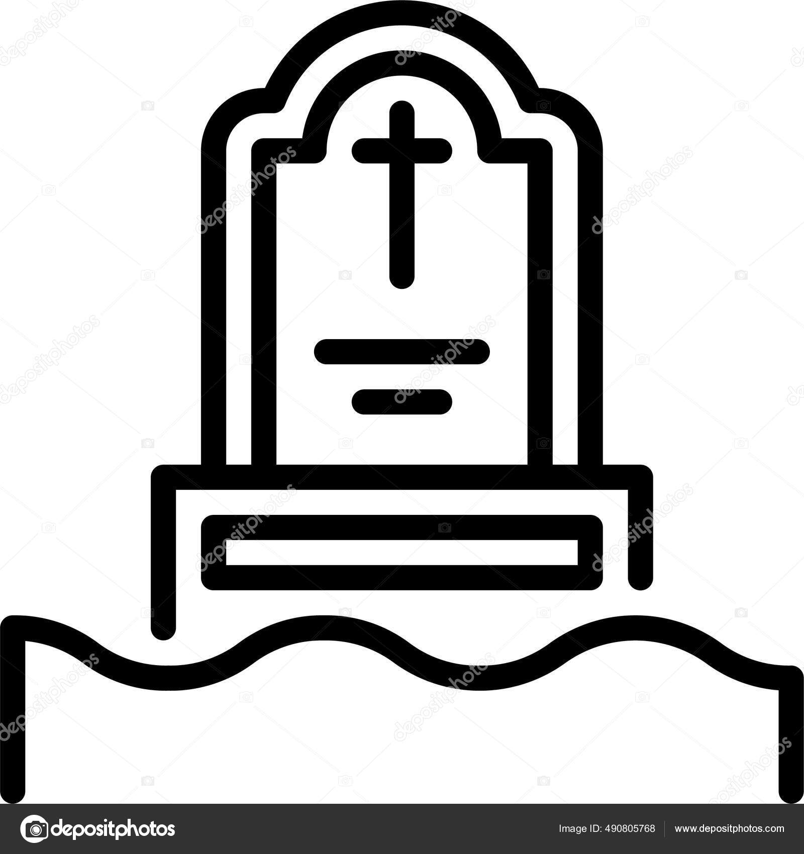 Cemetery, gravestone, graveyard, rip, tombstone icon - Free download