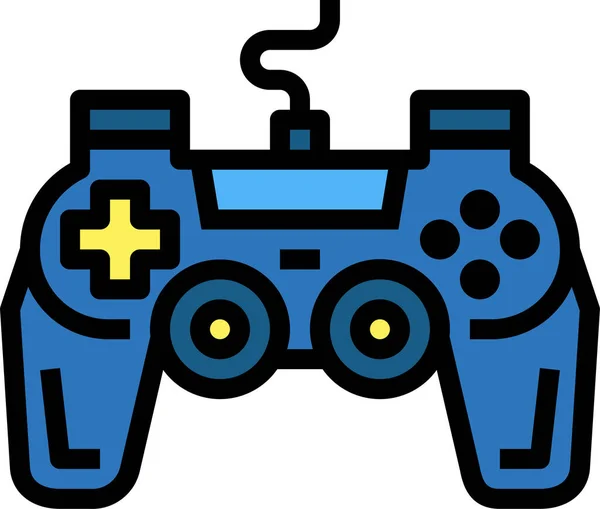 Controller Game Joystick Icon Games Gaming Category — Stock Vector