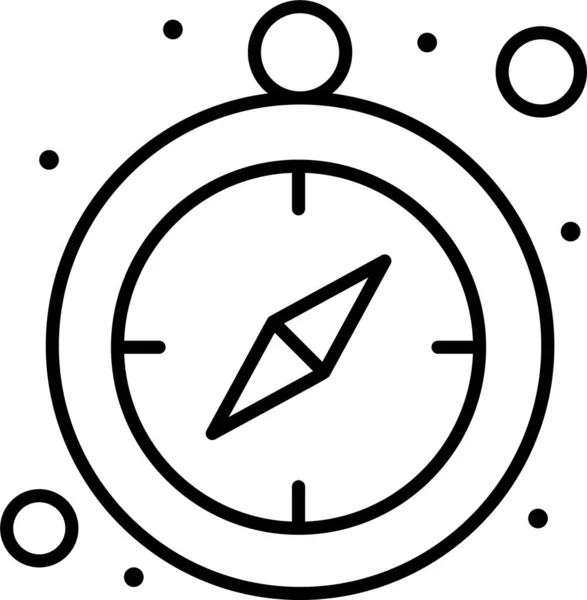 Clock Deadline Productivity Icon — Stock Vector