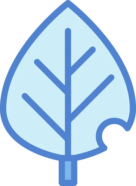 Иконка Ботанического Листа Весенней Категории — стоковый вектор