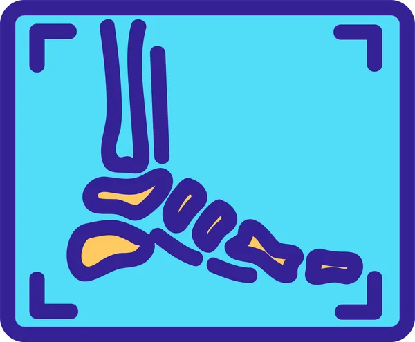 Ikona Konturu Pielęgnacji Kości Kategorii Mieszanej — Wektor stockowy