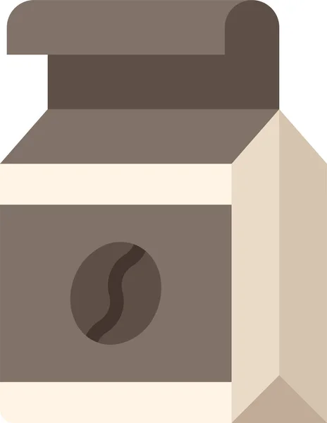 Icona Confezione Caffè — Vettoriale Stock