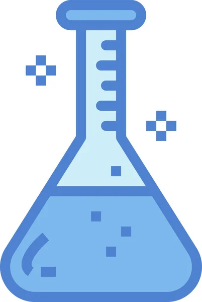 Значок Контейнера Хімії Пива Заповненому Стилі — стоковий вектор