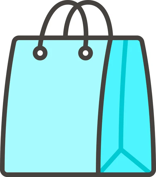 1F6Cd Icono Compra Bolsa Categoría Mixta — Vector de stock