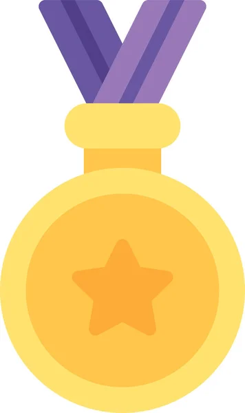 Нагорода Досягнення Значок Медалі — стоковий вектор