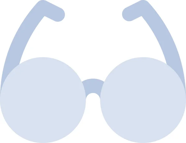 Eye Eyeglasses Fashion Icon Flat Style — Stock Vector