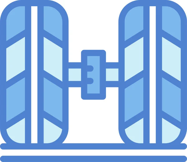 Alignment Automobile Garage Icon — Stock Vector