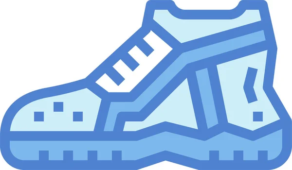 Chaussures Exercice Chaussures Icône Dans Catégorie Sport — Image vectorielle