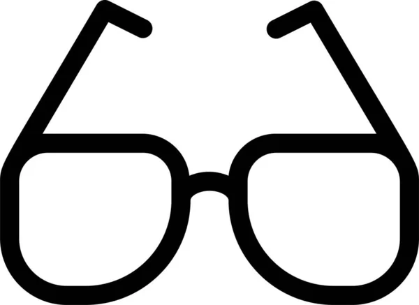 Eye Fashion Glasses Icon Στην Κατηγορία Φωτογραφίας — Διανυσματικό Αρχείο