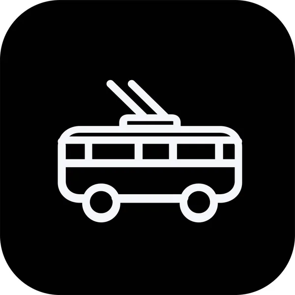 Car Transport Transportation Icon Outline Style — Stock Vector