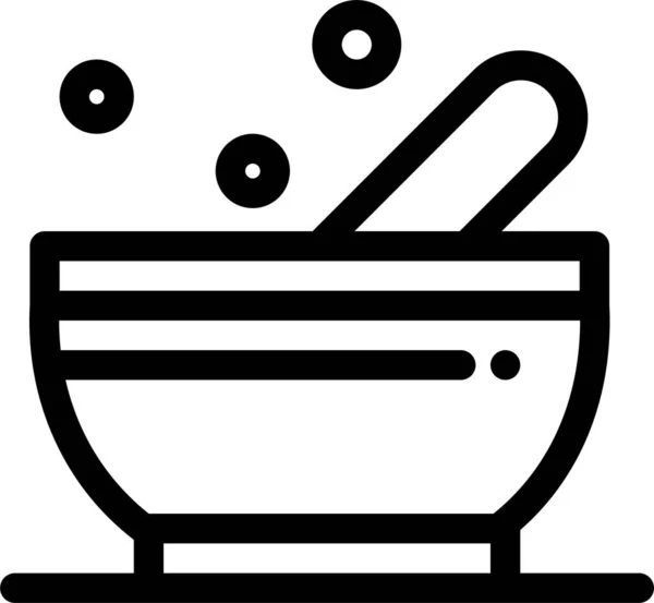 Икона Научного Супа Стиле Наброска — стоковый вектор
