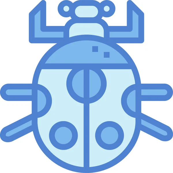 Animal Bug Insekt Symbol — Stockvektor