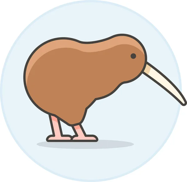 Oiseau Animal Oiseau Icône Dans Catégorie Des Animaux — Image vectorielle