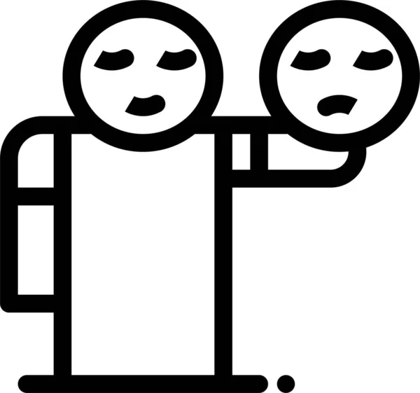 Emoji Hand Vård Ikon — Stock vektor