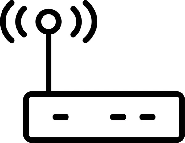 Ícone Conexão Computador Comunicação —  Vetores de Stock