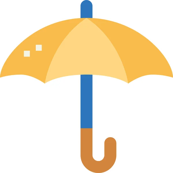 Cloud Protection Rainy Icon — Stock Vector