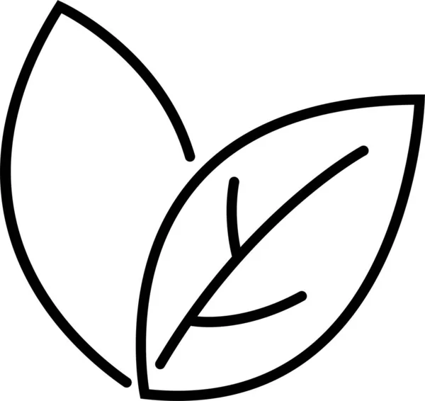 Значок Осеннего Лаврового Листа — стоковый вектор