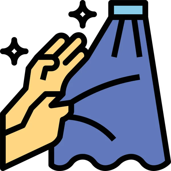 Ikona Ręcznika Sanitarnego Ręcznego — Wektor stockowy
