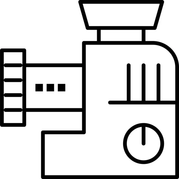 Küchenhandbuch Mix Symbol Der Kategorie Elektronikgeräte Geräte — Stockvektor