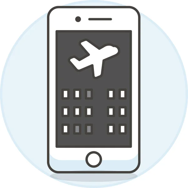 App Apps Booking Icon Mobile Devices App Category — Stockový vektor
