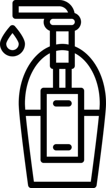 Ikone Für Flüssige Seife — Stockvektor