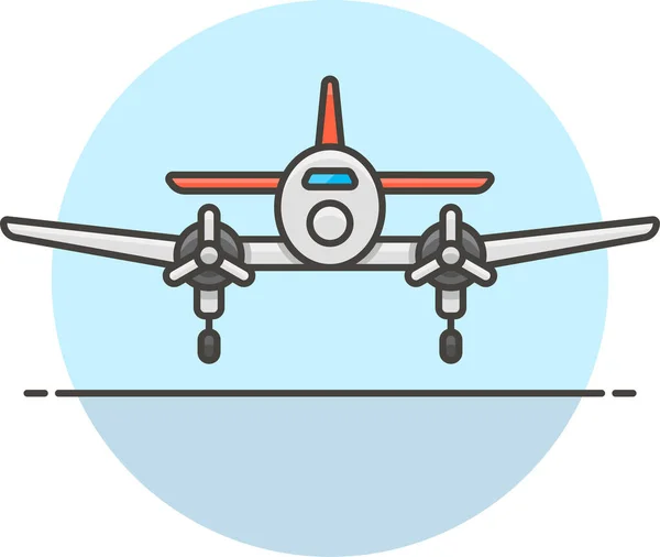 Avion Avion Guerre Icône Avion Dans Catégorie Guerre Militaire — Image vectorielle