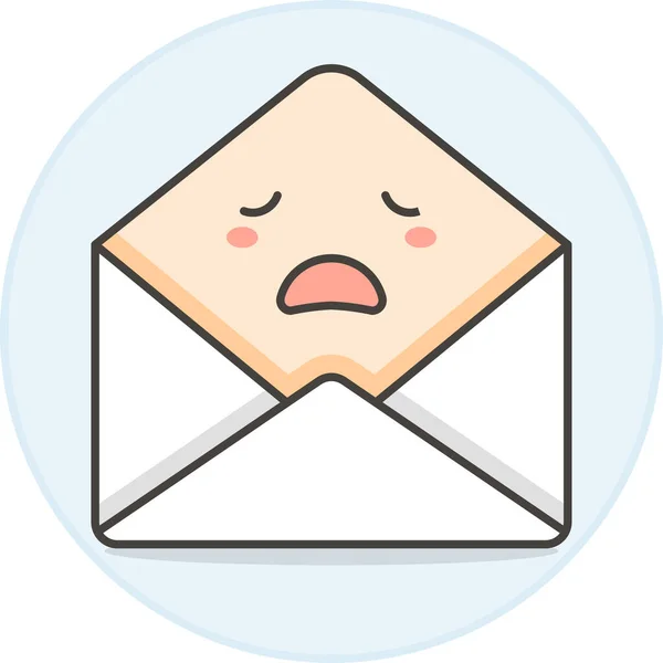Ícone Envelope Emoji Mail Categoria Infrastructure —  Vetores de Stock