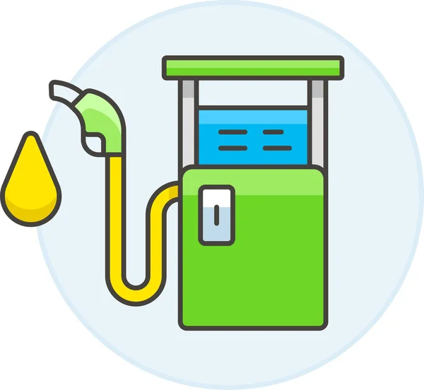 Combustible Énergie Combustible Icône Dans Catégorie Écologie Environnementalisme — Image vectorielle