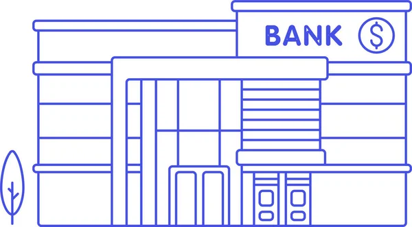 Credit Dollar Sparen Pictogram Bouw Categorie — Stockvector