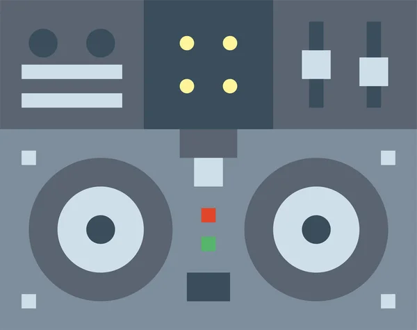 Icono Del Reproductor Música Electrónica — Vector de stock