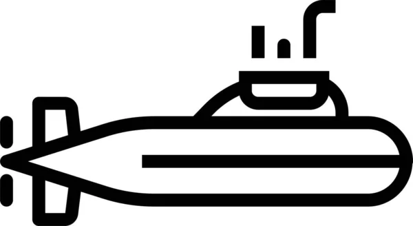 Vetores de Esboço Retro Batiscafo Submarino Ilustração Vetorial
