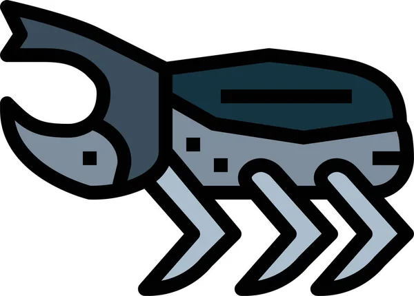 Animal Beetle Bug Icon — Stock Vector