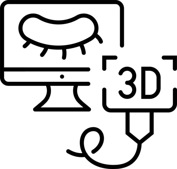 Bioprint Symbol — Stockvektor