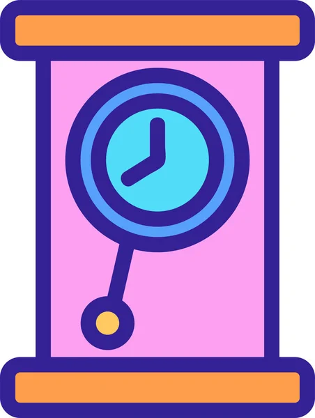 Icono Dispositivo Reloj Clásico — Archivo Imágenes Vectoriales