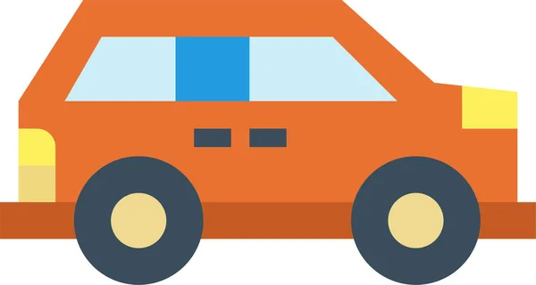 Icono Transporte Automóviles Estilo Plano — Vector de stock