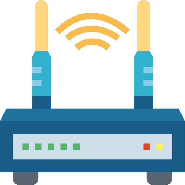 Internet Router Technology Icon — Stock Vector