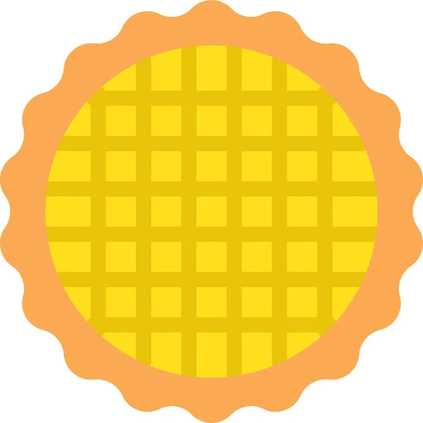 Panadería Panadería Icono Del Pan Estilo Plano — Vector de stock