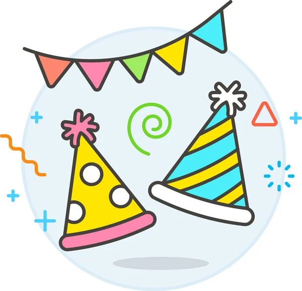 生日庆祝会在其他节日类别中的图标 — 图库矢量图片