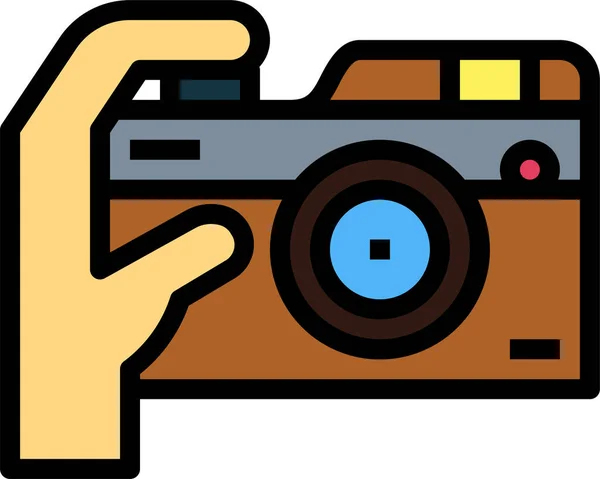 Значок Цифрової Плівки Фотоапарата — стоковий вектор