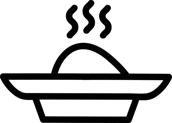 Barbacoa Barbacoa Icono Carne Res — Archivo Imágenes Vectoriales