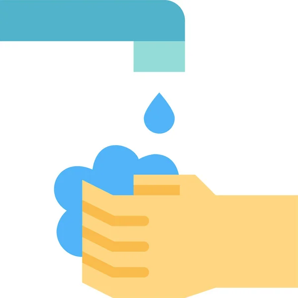 Cleaning Hand Soap Icon — Stock Vector