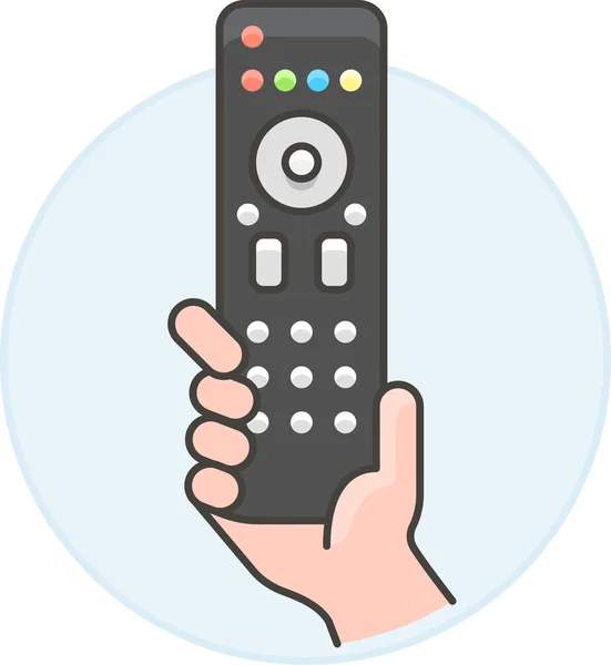 Control Modern Remote Icon Στην Κατηγορία Τέχνες Πολυμέσα — Διανυσματικό Αρχείο