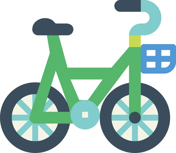 Ícone Bicicleta Ciclo Bicicleta —  Vetores de Stock