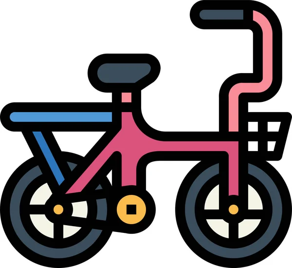 自転車サイクルアイコン — ストックベクタ